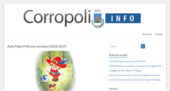 Desktop Screenshot of corropoli.info