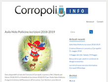 Tablet Screenshot of corropoli.info